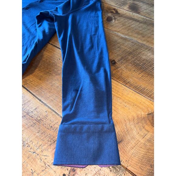 NWT Luchiano Visconti Global Mint Mens Long Sleeve Navy Blue Button Down 3XL - Picture 4 of 7